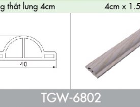 Đường thắt lưng 4cm TGW-6802