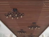 Sử dụng nhựa giả gỗ ốp trần trang trí không nội ngoại thất